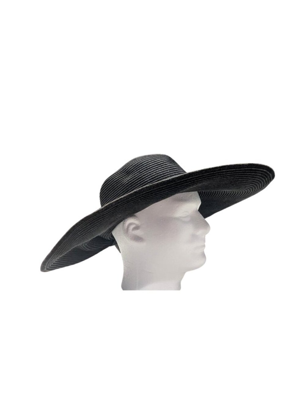 San Diego Hat Co Black Oversized Sun Hat Extra Wide Brim Adjustable Resort - Picture 4 of 8